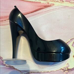 Elegant Black Platform Heels